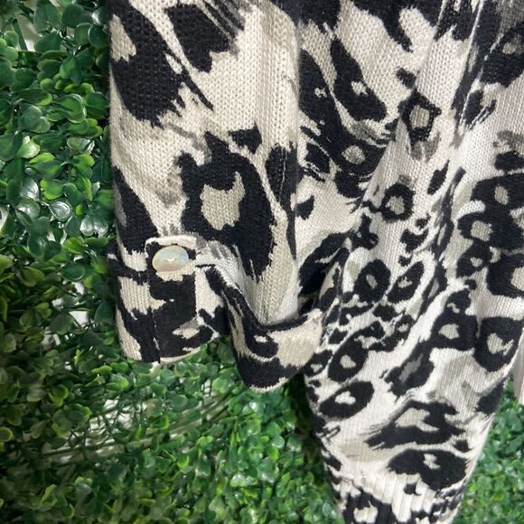 Chicos Leopard‎ Print Cardigan - Picture 4 of 5